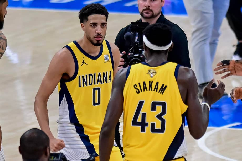 Tyrese Haliburton y Pascal Siakam, las figuras de Indiana.